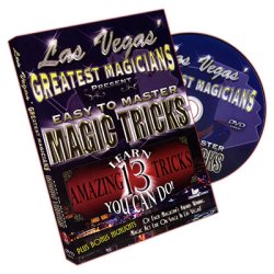 (image for) Easy to Master Magic Tricks by Las Vegas Greatest Magicians - DVD