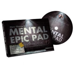 (image for) Mental Epic Pad (Props and DVD) by Marc Oberon - DVD