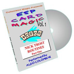 (image for) ESP Card Magic (Nick Trost Routines) Vol. 1 by Aldo Colombini - DVD