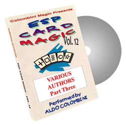 (image for) ESP Card Magic (Various) Vol. 12 by Aldo Colombini - DVD