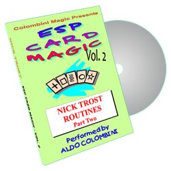 (image for) ESP Card Magic (Nick Trost Routines) Vol. 2 by Aldo Colombini - DVD