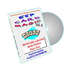 (image for) ESP Card Magic (Howard Adams Routines) Vol. 4 by Aldo Colombini - DVD