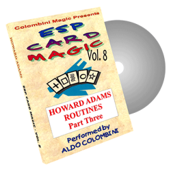 (image for) ESP Card Magic (Howard Adams Part 3) Vol. 8 by Aldo Colombini - DVD