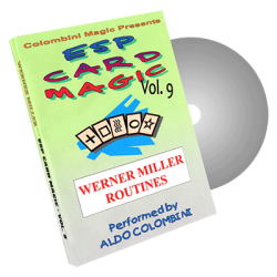 (image for) ESP Card Magic (Werner Miller) Vol. 9 by Aldo Colombini - DVD