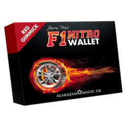 (image for) F1 Nitro Wallet Red (DVD and Gimmick) by Jason Rea & Alakazam UK - DVD
