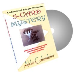 (image for) Five-Card Mystery by Wild-Colombini Magic - DVD