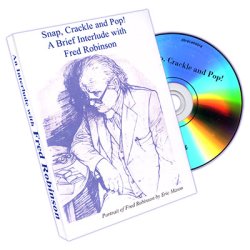 (image for) Snap, Crackle, and Pop! A Brief Interlude with Fred Robinson Live - DVD