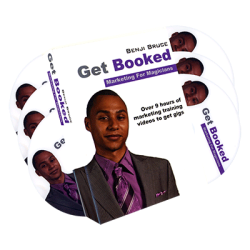 (image for) Get Booked Marketing For Magicians 6 DVD set by Benji Bruce - DVD