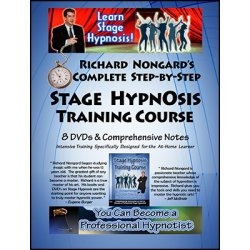 (image for) Complete Stage Hypnosis Training Course by Richard Nongard - DVD