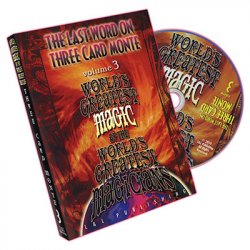 (image for) World's Greatest Magic: The Last Word on Three Card Monte Vol. 3 by L&L Publishing - DVD