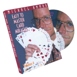 (image for) Easy to Master Card Miracles Volume 4 by Michael Ammar - DVD