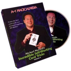 (image for) Incredible Self Working Card Tricks Volume 4 by Michael Maxwell - DVD