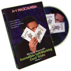 (image for) Incredible Self-Working Card Tricks Volume 5 by Michael Maxwell - DVD