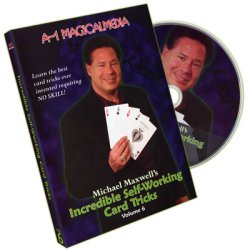 (image for) Incredible Self Working Card Tricks Volume 6 by Michael Maxwell - DVD
