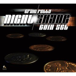 (image for) Night Shade Coin Set (Coins and DVD) by Craig Petty and World Magic Shop - DVD