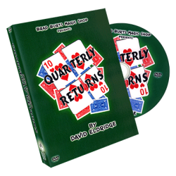 (image for) Quarterly Returns Torn and Restored Card by David Eldridge and Brad Burt - DVD