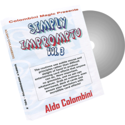 (image for) Simply Impromptu Vol.3 by Wild-Colombini Magic - DVD