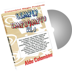 (image for) Simply Impromptu Volume 4 by Wild-Colombini Magic - DVD