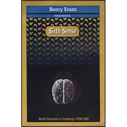(image for) Sixth Sense BLUE (DVD and Props) by Henry Evans - DVD