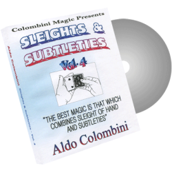 (image for) Sleights & Subtleties Vol.4 by Wild-Colombini Magic - DVD
