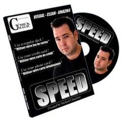 (image for) Speed (DVD and BLUE Bicycle Card) by Mickael Chatelain - DVD