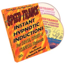 (image for) Speed Trance: Instant Hypnotic Inductions (2 DVD Set) by John Cerbone and Richard Nongard - DVD