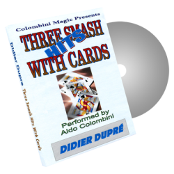 (image for) Three Smash Hits With Cards by Wild-Colombini Magic - DVD