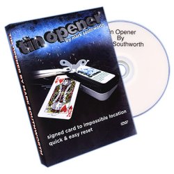 (image for) Tin Opener (Tin and DVD, BLUE Bicycle) by Mark Southworth - DVD