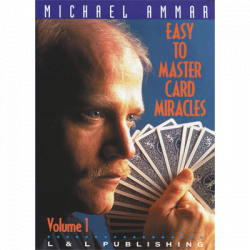 (image for) Easy to Master Card Miracles Volume 1 by Michael Ammar video DOWNLOAD