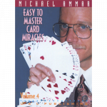 (image for) Easy to Master Card Miracles Volume 4 by Michael Ammar video DOWNLOAD