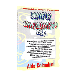 (image for) Simply Impromptu Vol.1 by Wild-Colombini Magic video DOWNLOAD