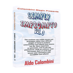 (image for) Simply Impromptu Vol.3 by Wild-Colombini Magic video DOWNLOAD