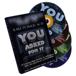 (image for) You Asked For It- Rare TV Magic Acts (4 DVD Set) - DVD