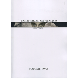 (image for) Emotional Mentalism Vol 2 by Luca Volpe and Titanas Magic - Book