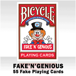 (image for) Fake 'N' Genious Deck by So Magic - Trick