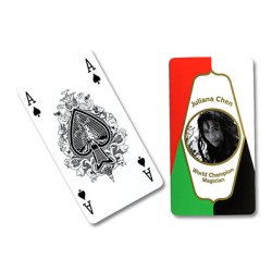 (image for) Fanning Cards (4 Color) by Juliana Chen - Trick