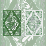 (image for) Floral Deck (Green) by Aloy