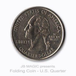 (image for) Folding Coin (US Quarter, Single Cut) - Trick
