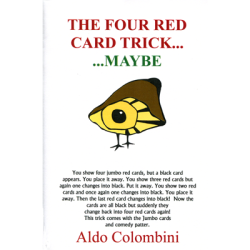 (image for) Four Red Card Trick by Wild-Colombini Magic - Trick