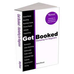 (image for) Get Booked by Benji Bruce - Book