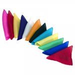 (image for) Silks 6 inch 12 Pack (Assorted) Magic by Gosh - Trick