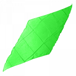 (image for) Diamond Cut Silk 36 inch (GREEN) by Magic by Gosh - Trick