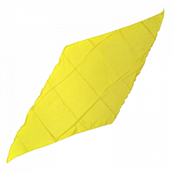 (image for) Diamond Cut Silk 36 inch (YELLOW) by Magic by Gosh - Trick