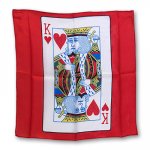 (image for) Silk 18 inch King of Hearts Card from Magic by Gosh - Trick
