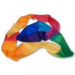 (image for) Multicolor Silk Streamer 4 inch by 9 feet from Magic by Gosh - Trick
