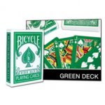 (image for) Bicycle Green Deck (First Generation) Playing Cards by Magic Makers