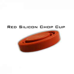 (image for) Harmonica Chop Cup Red (Silicon) by Leo Smetsers - Trick