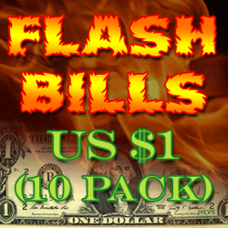 (image for) Flash Bill Ten Pack ($1.00) - Trick