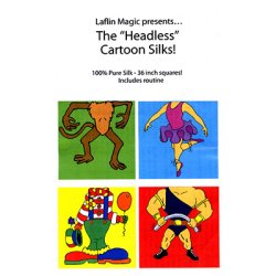 (image for) Silk Headless Cartoon (4-36" inch ) from Magic by Gosh - Trick