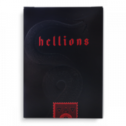 (image for) Red Hellions Playing Cards - Black Tuck by Ellusionist